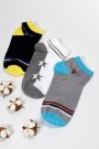 Erkek 3lü Çocuk Çorap (7-8 Yaş) 9407-11