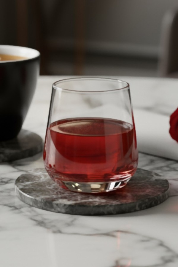 Lav Lal 6'lı Kahve Yanı Bardağı