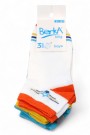 Erkek 3 Lü Patik Çocuk Çorap (9-10 Yaş) 9408-1
