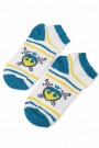 Erkek 3 Lü Patik Çocuk Çorap (5-6 Yaş) 9409-17