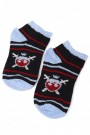 Erkek 3 Lü Patik Çocuk Çorap (5-6 Yaş) 9409-15