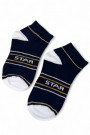 Erkek 3 Lü Patik Çocuk Çorap (5-6 Yaş) 9409-12