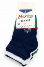 Erkek 3 Lü Patik Çocuk Çorap (3-4 Yaş) 9410-12