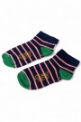 Erkek 3 Lü Patik Çocuk Çorap (3-4 Yaş) 9410-12