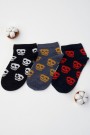 Erkek 3 Lü Patik Çocuk Çorap (3-4 Yaş) 9410-5