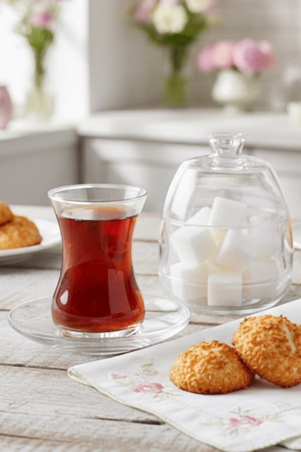 Lav Başak 13 Parça 6 Kişlik Çay Seti