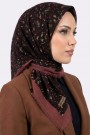 Desenli Flamlı Eşarp 6525-16