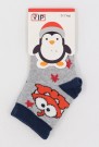 Desenli Çocuk Çorap (0-1 Yaş) 10000-4