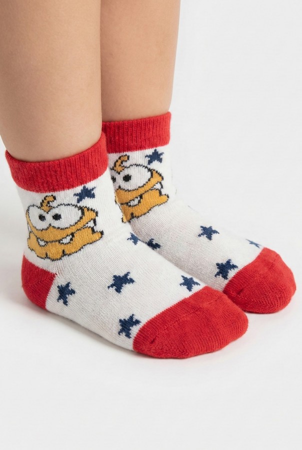 Desenli Çocuk Çorap (0-1 Yaş) 10000-3