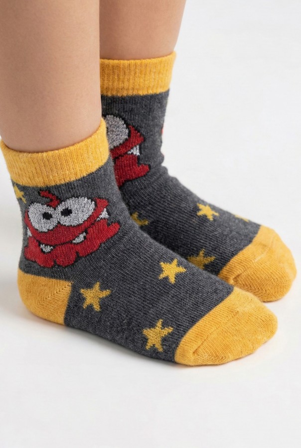 Desenli Çocuk Çorap (0-1 Yaş) 10000-2