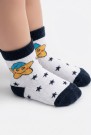 Desenli Çocuk Çorap (0-1 Yaş) 10004-3