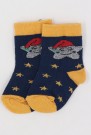 Desenli Çocuk Çorap (0-1 Yaş) 10004-2