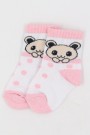 Desenli Çocuk Çorap (0-1 Yaş) 10005-4