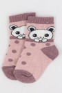 Desenli Çocuk Çorap (0-1 Yaş) 10005-2