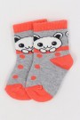 Desenli Çocuk Çorap (0-1 Yaş) 10005-1