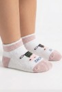 Desenli Çocuk Patik Çorap (0-1 Yaş) 10002-3