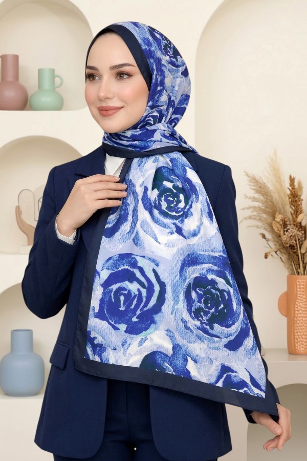 Desenli Soft Şal 6027-11