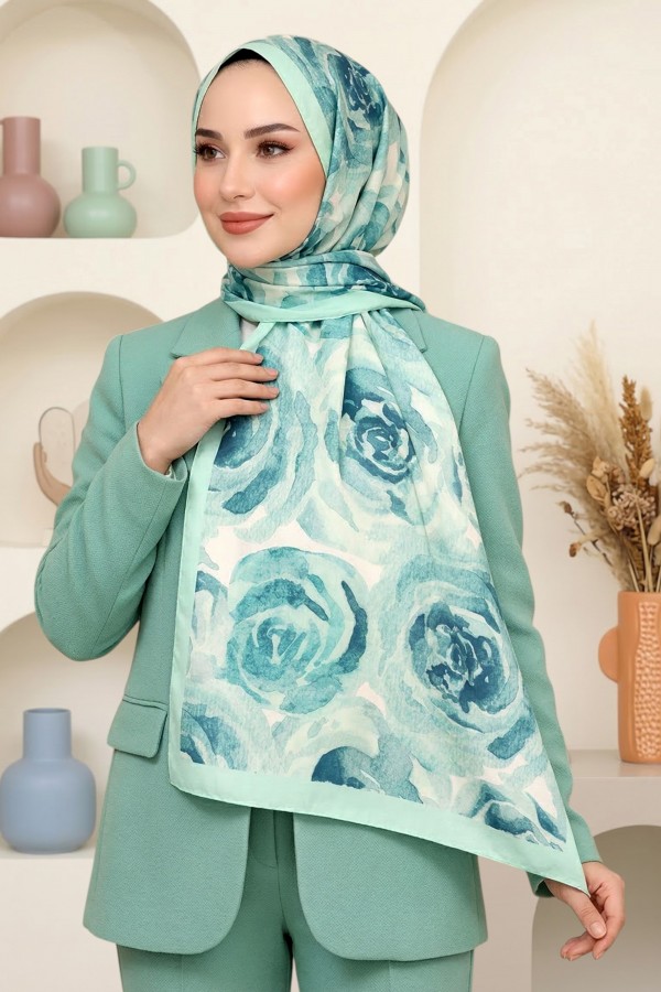 Desenli Soft Şal 6027-7