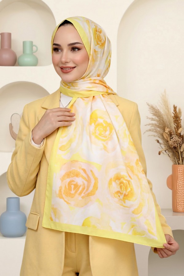 Desenli Soft Şal 6027-6