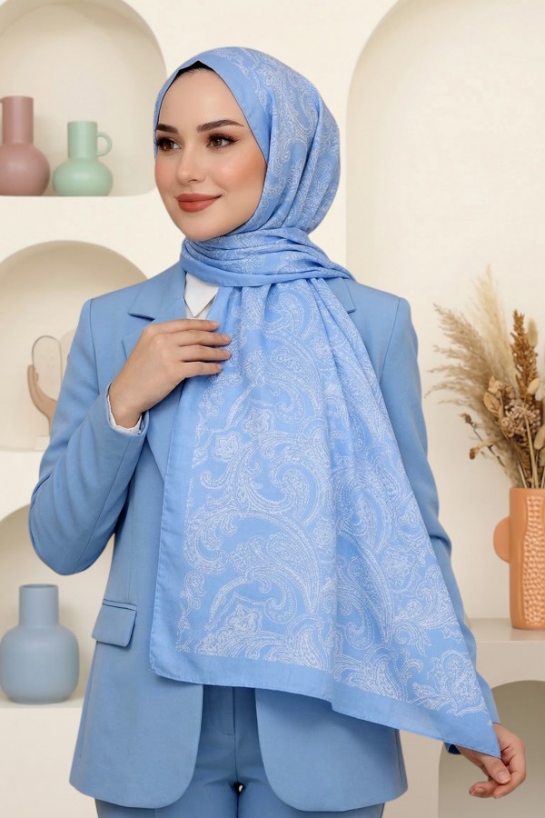 Desenli Soft Şal 6028-12