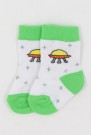 Desenli Çocuk Çorap (0-1 Yaş) 10006-3