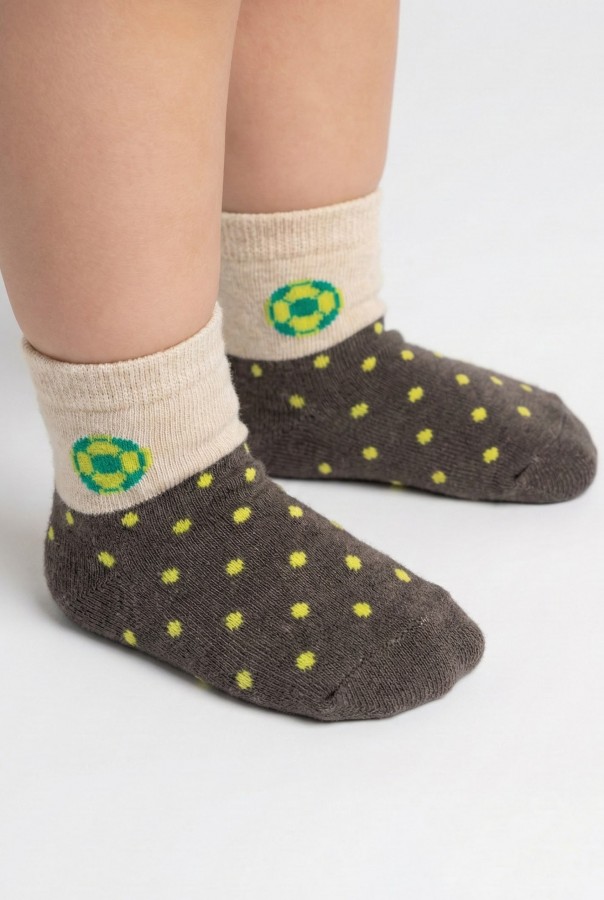 Desenli Çocuk Çorap (0-1 Yaş) 10010-3