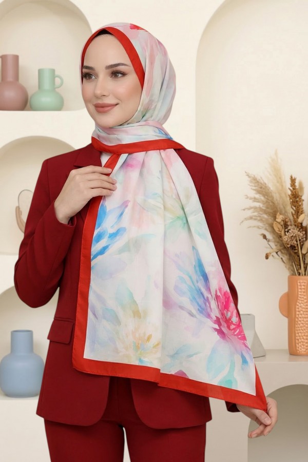 Desenli Soft Şal 6029-18