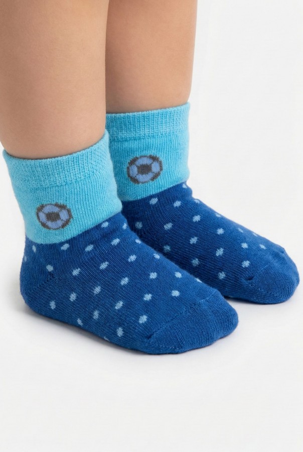 Desenli Çocuk Çorap (0-1 Yaş) 10010-1