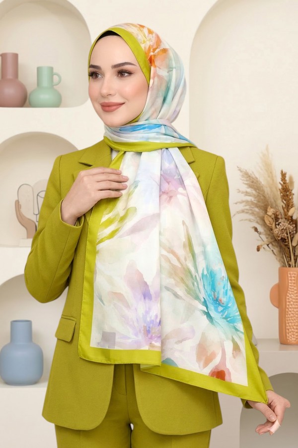 Desenli Soft Şal 6029-16