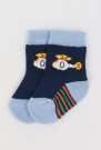 Desenli Çocuk Çorap (0-1 Yaş) 10011-4