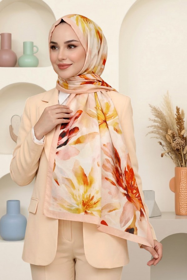 Desenli Soft Şal 6029-6