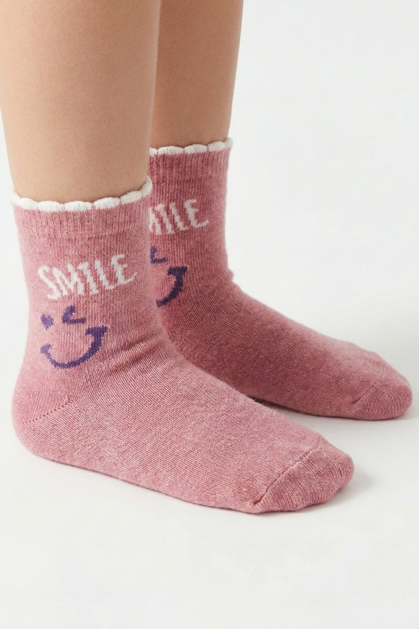 Desenli Çocuk Çorap (1-2 Yaş) 10108-2