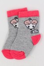 Desenli Çocuk Çorap (1-2 Yaş) 10109-4