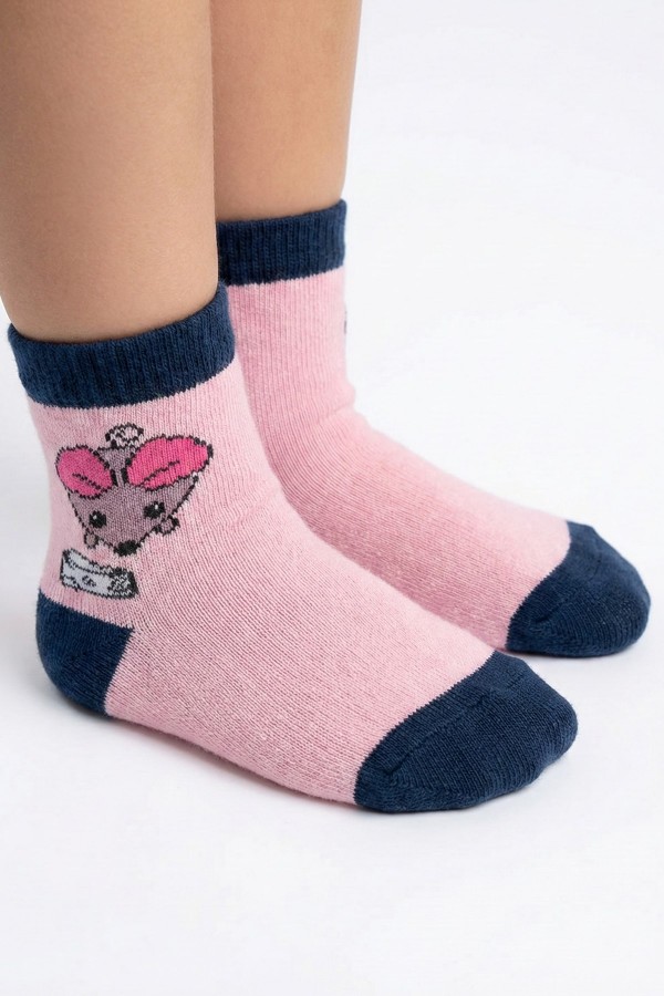 Desenli Çocuk Çorap (1-2 Yaş) 10109-2