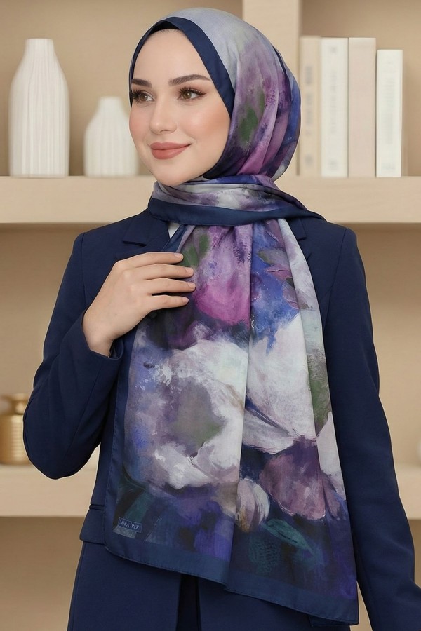 Desenli Soft Şal 6030-13