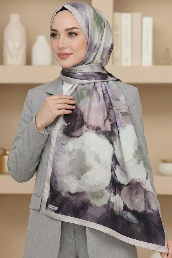 Desenli Soft Şal 6030-8