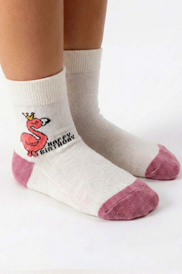 Desenli Çocuk Çorap (1-2 Yaş) 10112-4