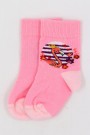 Desenli Çocuk Çorap (1-2 Yaş) 10112-2