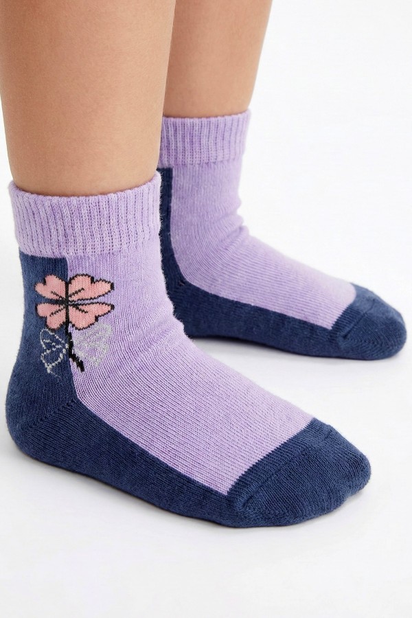 Desenli Çocuk Çorap (1-2 Yaş) 10113-2