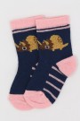 Desenli Çocuk Çorap (1-2 Yaş) 10100-2
