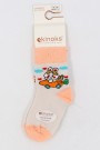 Desenli Çocuk Çorap (1-2 Yaş) 10106-3