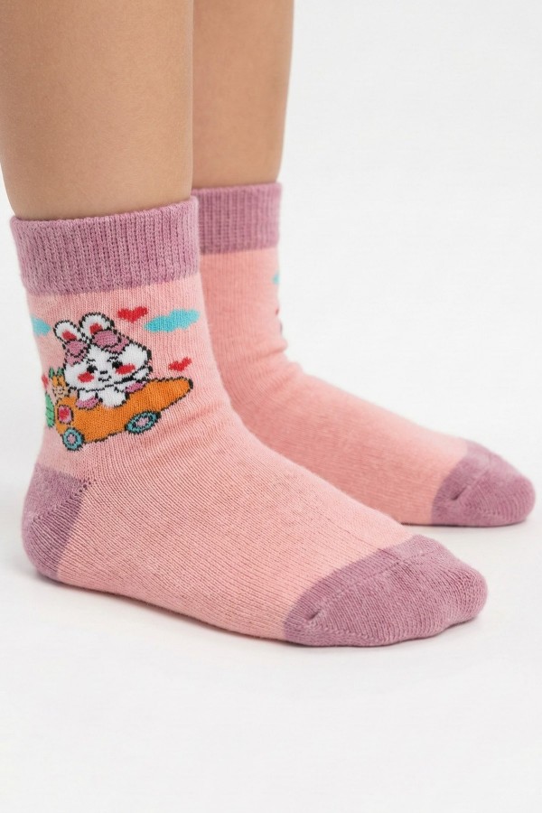 Desenli Çocuk Çorap (1-2 Yaş) 10106-2