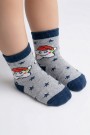 Desenli Çocuk Çorap (2-3 Yaş) 10202-3