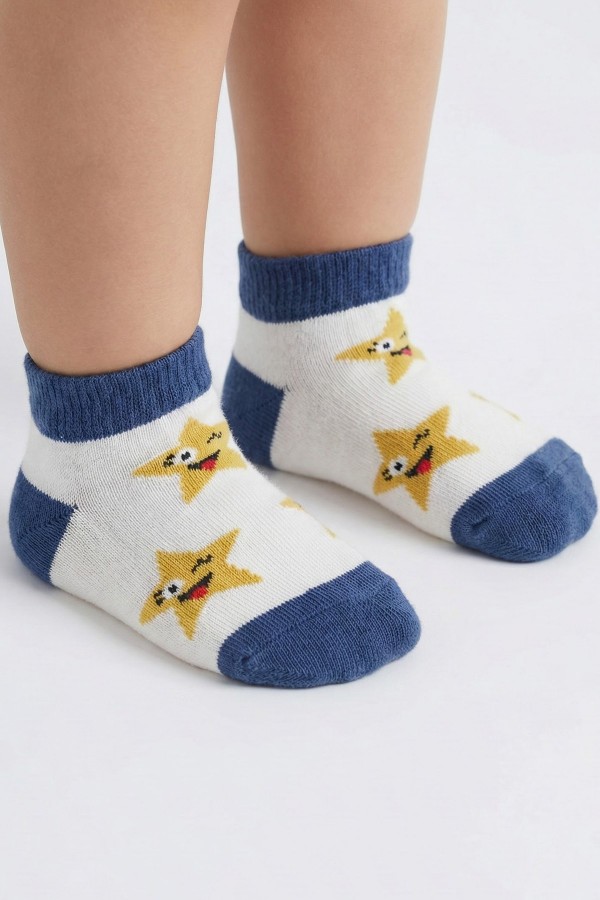 Desenli Çocuk Çorap (2-3 Yaş) 10203-3