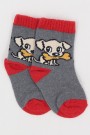 Desenli Çocuk Çorap (2-3 Yaş) 10206-3
