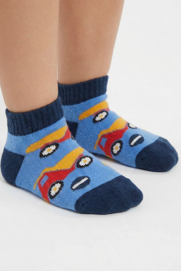 Desenli Çocuk Çorap (2-3 Yaş) 10207-1