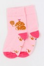 Desenli Çocuk Çorap (3-4 Yaş) 10302-3