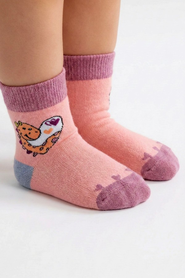 Desenli Çocuk Çorap (3-4 Yaş) 10305-2