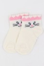 Desenli Çocuk Çorap (3-4 Yaş) 10310-4
