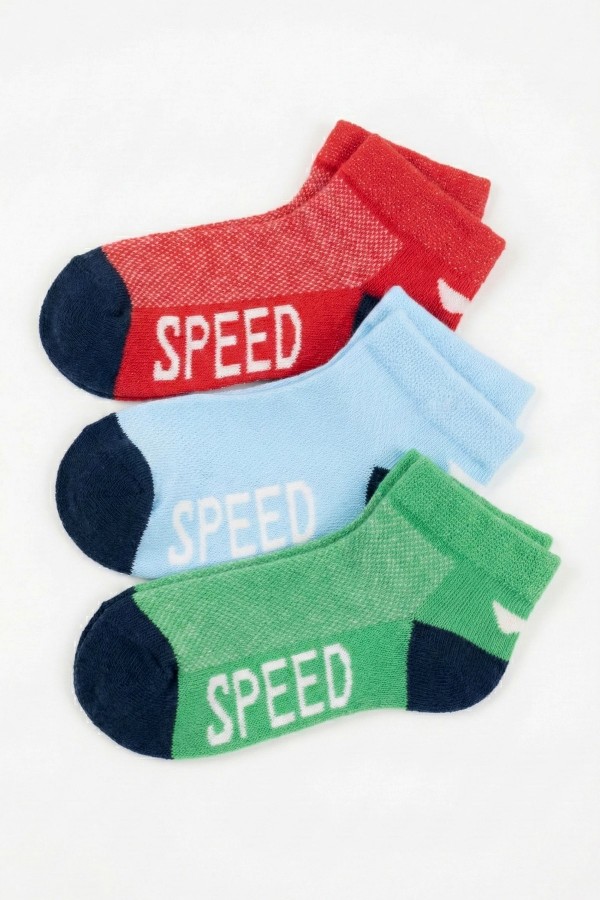 Desenli Çocuk Çorap (3-4 Yaş) 10312-1